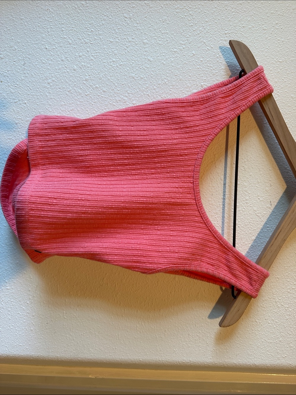 Roxy Good Keepsake crop pink coral color